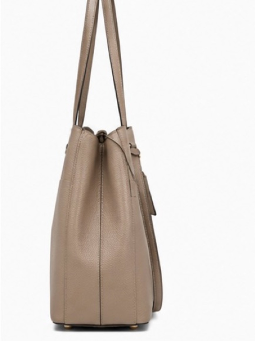 Coach Tatum Shoulder Bag in Taupe - Picture 4 of 11